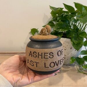 Ashes Of Past Lovers Pottery Jar